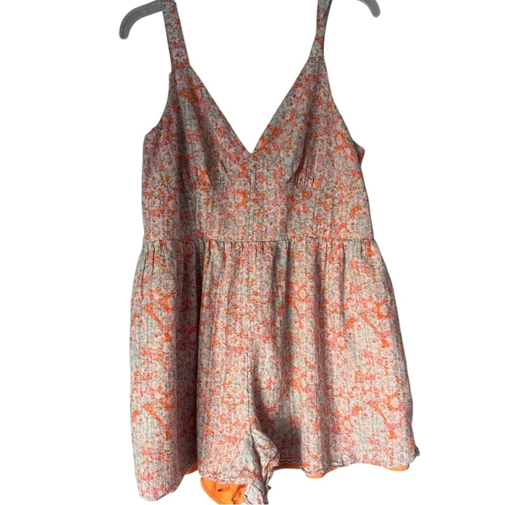 American Eagle Outfitters Orange Jumpsuit Vibrant and Chic